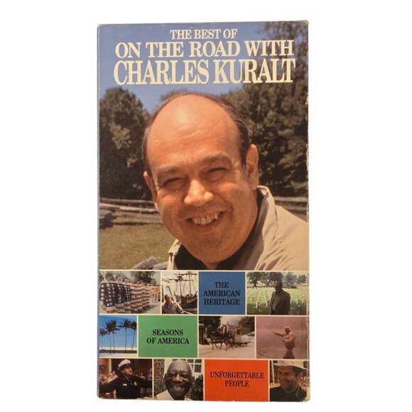 The Best Of On The Road With Charles Kuralt VHS 3 Tape Set Vintage Travel - Picture 3 of 16